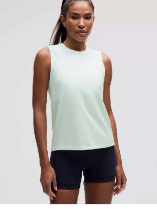 lululemon athletica Tops - Lululemon "license to train" classic fit top, Size 6